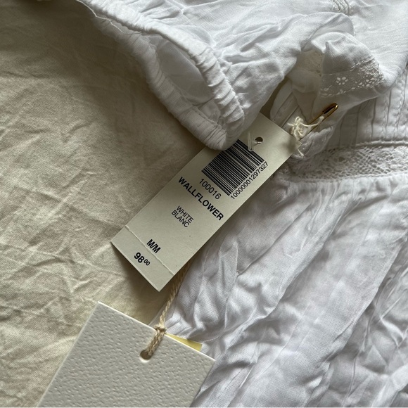 NWT Wilfred Wallflower Blouse in White - Picture 5 of 9